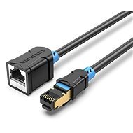 Vention Cat.6 SSTP Extension Patch Cable, 1m, fekete - Hálózati kábel