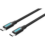 Vention Type-C (USB-C) 2.0 Male to USB-C Male Cable 1.5m Black PVC Type - Adatkábel