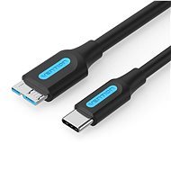 Vention USB-C to Micro USB-B 3.0 2A Cable 0,5 m Black - Dátový kábel