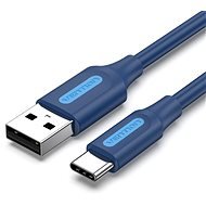 Vention USB 2.0 to USB-C 3A Cable 1,5m Deep Blue - Adatkábel