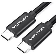 Vention Type-C (USB-C) Cable (4K / PD / 60W / 5Gbps / 3A) 1m Black - Adatkábel