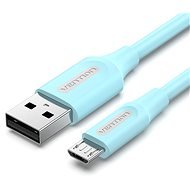 Vention USB 2.0 auf Micro USB 2A Kabel 2 m - Light Blue - Datenkabel