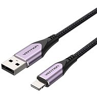 Vention MFi Lightning to USB Cable Purple 1M Aluminum Alloy Type - Data Cable