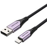 Vention MFi Lightning to USB Cable Purple 1,5 m Aluminum Alloy Type - Dátový kábel