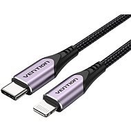Vention MFi Lightning to USB-C Cable Purple 2M Aluminum Alloy Type - Data Cable