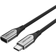 Vention Nylon Braided Type-C (USB-C) Extension Cable (4K/PD/60 W/5 Gbps / 3A) 0,5 m Gray - Dátový kábel