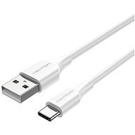 Vention USB 2.0 to USB-C 3A Cable 1M White - Dátový kábel