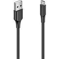 Vention USB 2.0 to micro USB 2A Cable 0.25m Black - Adatkábel