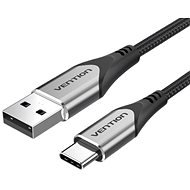 Vention Type-C (USB-C) <-> USB 2.0 Cable 3A, Grey, 0.25m, Aluminium Alloy Type - Data Cable