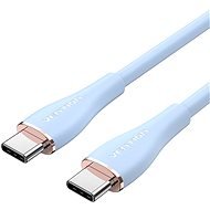 Vention USB-C 2.0 Silicone Durable 5A Cable 1m Light Blue Silicone Type - Adatkábel
