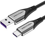 Vention USB-C to USB 2.0 Fast Charging Cable 5A 0.25m Gray Aluminum Alloy Type - Datenkabel