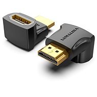 Vention HDMI 270 Degree Male to Female Adapter Black 2 Pack - Adapter