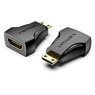 Vention Mini HDMI (M) to HDMI (F) Adapter Black - Átalakító