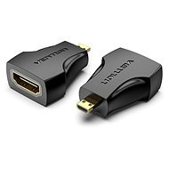 Vention Micro HDMI (M) to HDMI (F) Adaptér Black - Redukcia