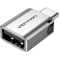 Vention USB-C (M) to USB 3.0 (F) OTG Adapter Gray Aluminum Alloy Type - Adapter