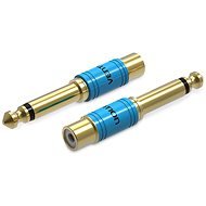 Vention 6.3mm Male Jack to RCA Female Audio Adapter Gold - Adapter