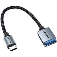 Vention USB-C to USB-A (F) 3.0 OTG Cable 0.15M Gray Aluminum Alloy Type - Átalakító