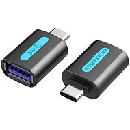Vention USB-C to USB 3.0 Female OTG Adapter Black PVC Type - Átalakító