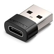 Vention USB 2.0 (M) to USB-C (F) OTG Adapter Black PVC Type - Adapter