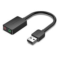 Vention 2-port USB External Sound Card 0.15M Black - Externe Soundkarte