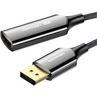 Vention Cotton Braided DP Male to HDMI Female 8K Converter 0.25m Black Zinc Alloy Type - Átalakító