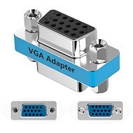 Vention VGA Female to Female Adapter Silvery Metal Type - Kábelcsatlakozó