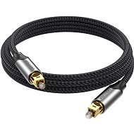Vention Optical Fiber Toslink Audio Cable Aluminum Alloy Type 1M Gray - AUX Cable