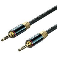Vention Cotton Braided 3.5mm Male to Male Audio Cable 0.5m Green Copper Type - Audio kábel