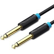 Vention 6,5 mm Jack Male to Male Audio Cable 1,5 m Black - Audio kábel