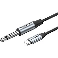 Vention USB-C Male to 6.35MM Male with DAC Audio Cable 1M Gray - AUX Cable