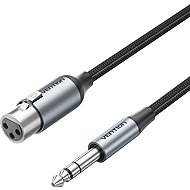 Vention 6.35mm TRS Male to XLR Female Audio Cable 1M Gray Aluminum Alloy Type - AUX Cable