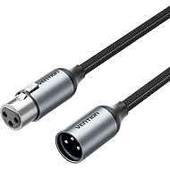Vention XLR Audio Extension Cable 3M Gray Aluminum Alloy Type - AUX Cable