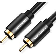 Vention 1x RCA Male to 1x RCA Male Cable 1m Black - Audio-Kabel