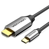 Vention USB-C to HDMI Cable 1.5M Black Aluminum Alloy Type - Videokábel