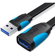 Vention USB3.0 Extension Cable 1m Black - Adatkábel