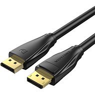 Vention DP 1.4 Male to Male HD Cable 8K 10m Black - Videokábel