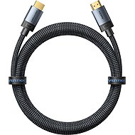 Vention Fabric Braided HDMI-A Male to Male HD Cable 16K 1.5M Grey - Video Cable