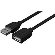 Vention USB2.0 Extension Cable 1.5m Black - Adatkábel