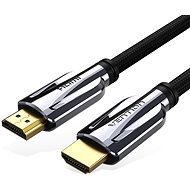 Vention HDMI 2.1 Cable 8K Nylon Braided 3m Black Metal Type - Videokábel