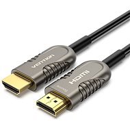 Vention Optical HDMI 2.1 Cable 8K 10 m Black Metal Type - Video kábel