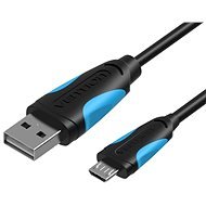 Vention USB2.0 -> micro USB Cable 1 m Black - Dátový kábel