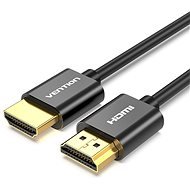 Vention Ultra Thin HDMI 2.0 Cable 1m Black Metal Type - Videokábel