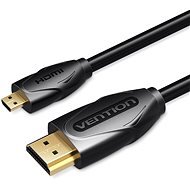 Vention Micro HDMI to HDMI Cable, 1m, Black - Video Cable