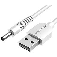 Vention USB to DC 3.5mm Charging Cable, White, 0.5m - Power Cable