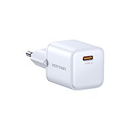 Vention 1-Port USB-C GaN Charger (45W) EU-Plug White - Wall Charger