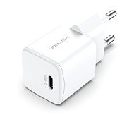 Vention Ultramini 1-Port USB-C Wall Charger (20W) EU-Plug White - Töltő adapter