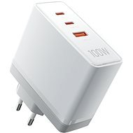 Vention Ultra 3-Port USB (C+C+A) GaN Charger (100W/100W/30W) White - Nabíjačka do siete