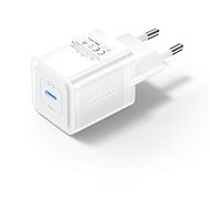 Vention 1-Port USB-C GaN Charger (20W) EU-Plug White - AC Adapter