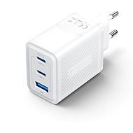 Vention 3-Port USB (C + C + A) GaN Charger (65 W/65 W/30 W) EÚ-Plug White - Nabíjačka do siete