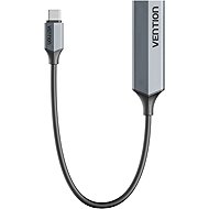 Vention USB-C Male to USB-A Female/PD Power Supply Adapter 0.15M Gray Aluminum Alloy Type - Adapter